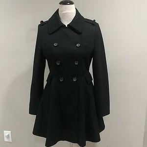 Wool skirted coat Clearance